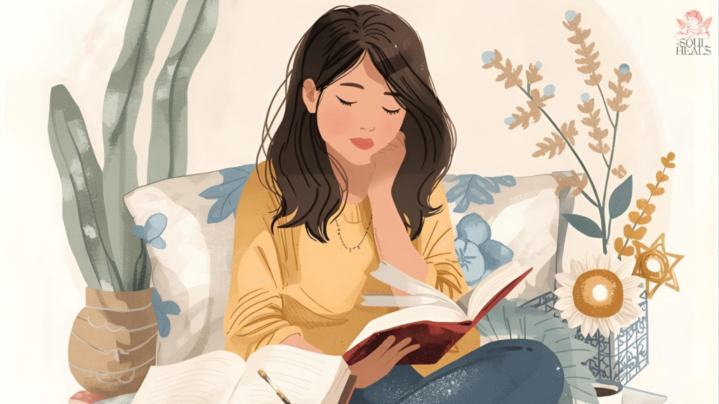 Combining Mindful Reading with Soul Journaling