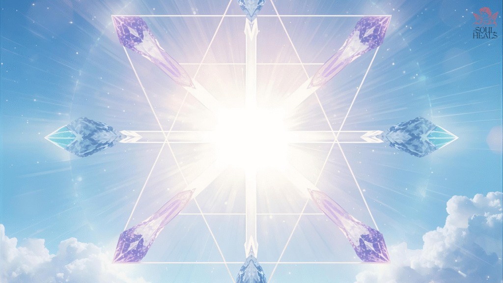 Guided Activation Method for a Crystal Grid for Peace
