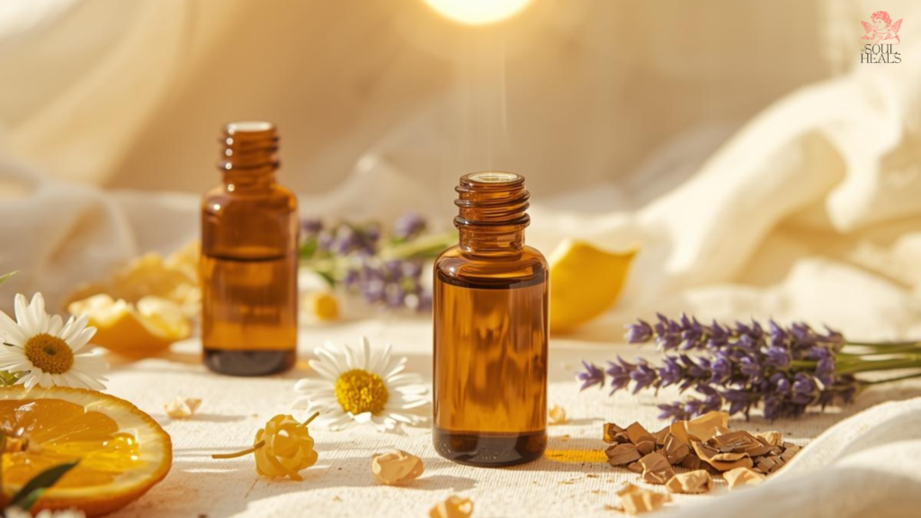Essential Oil Recipes for Burnout Recovery  (Solar Plexus Chakra)