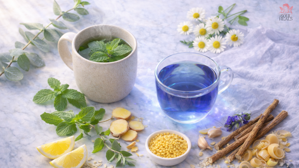 Throat Chakra Herbs and Teas for Clear Communication